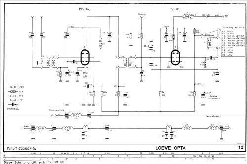 Tribüne 602; Loewe-Opta; (ID = 746557) Television