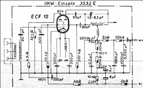 UKW-Einsatz 3532E; Loewe-Opta; (ID = 64255) Adattatore