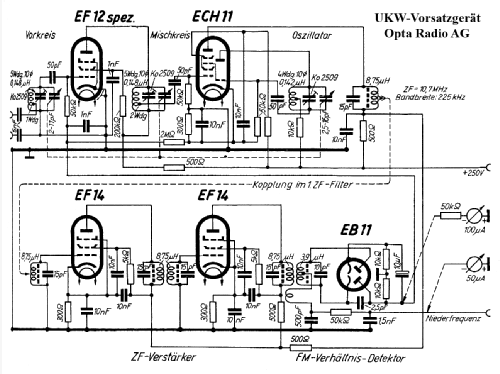 UKW-Einbaugerät ; Loewe-Opta; (ID = 400755) Converter