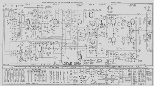 Venus-Stereo 4771W; Loewe-Opta; (ID = 3009603) Radio