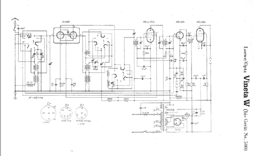 Vineta W; Loewe-Opta; (ID = 8751) Radio