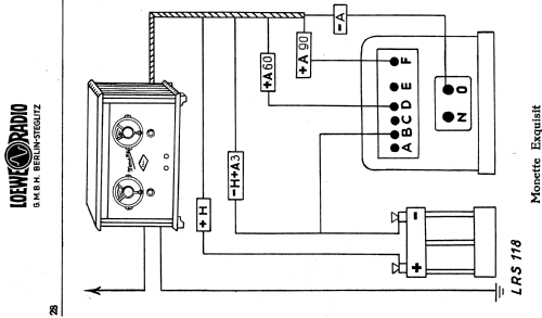 Netzanschlussgerät - Netzanode WF4; Loewe-Opta; (ID = 1343319) Strom-V