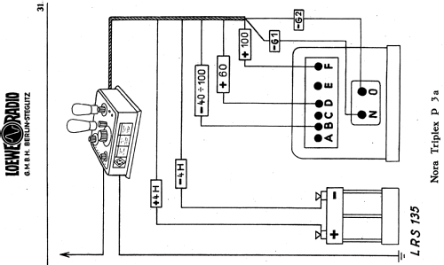 Netzanschlussgerät - Netzanode WF4; Loewe-Opta; (ID = 1343322) Strom-V