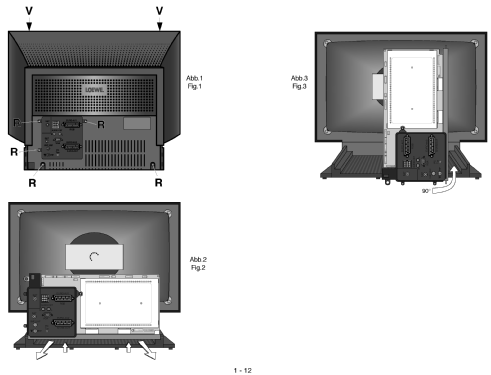 Xelos 5270ZW - 58457L - Ch= Q4100 = 110Q41; Loewe-Opta; (ID = 1812328) Television