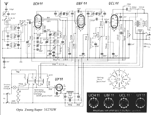 Zwergsuper 3127; Loewe-Opta; (ID = 33511) Radio