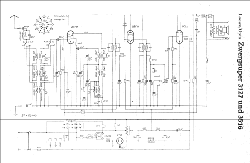 Zwergsuper 3127; Loewe-Opta; (ID = 8756) Radio