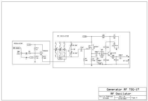 RF Signal Generator TSG-17; Longwei Instrument (ID = 2867145) Equipment