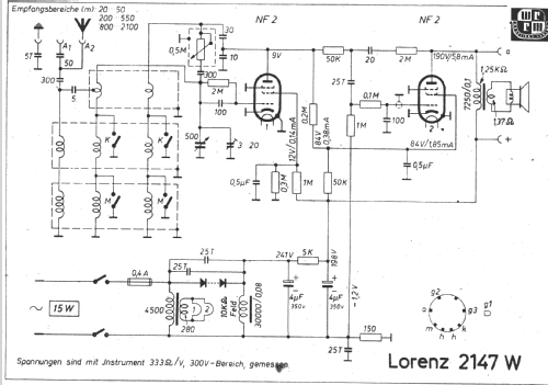 2147W; Lorenz; Berlin, (ID = 257178) Radio