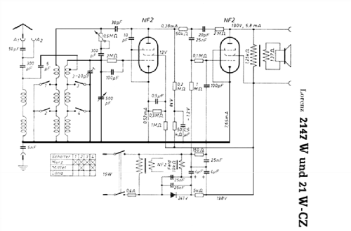 21W-CZ; Lorenz; Berlin, (ID = 26665) Radio