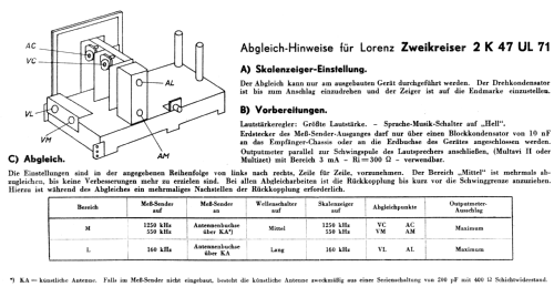 2K47 UEL71; Lorenz; Berlin, (ID = 539934) Radio