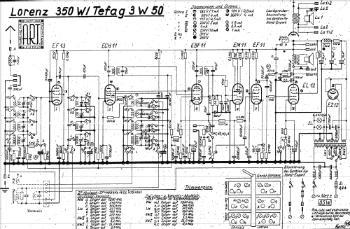 350W; Lorenz; Berlin, (ID = 1595283) Radio