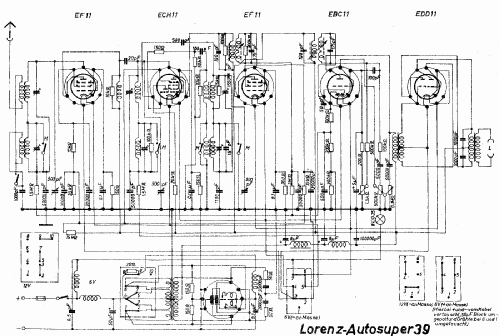 Autosuper 39; Lorenz; Berlin, (ID = 2294624) Car Radio