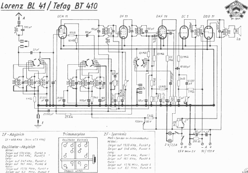 BL41; Lorenz; Berlin, (ID = 1092081) Radio