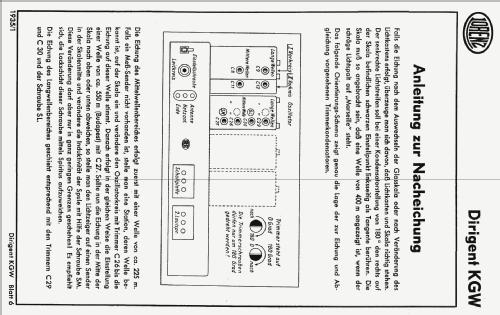 Dirigent KGW; Lorenz; Berlin, (ID = 2092804) Radio