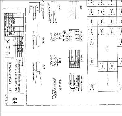 FuG 8 SEM 16-80; Lorenz; Berlin, (ID = 677377) Commercial TRX