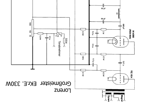 Grossmeister EKrE330W; Lorenz; Berlin, (ID = 201949) Radio