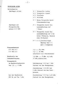 Kurzwellenempfänger E5-30 6P203A9; Lorenz; Berlin, (ID = 3056013) Commercial Re