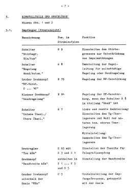 Kurzwellenempfänger E5-8,5 6P203A5; Lorenz; Berlin, (ID = 3045732) Commercial Re