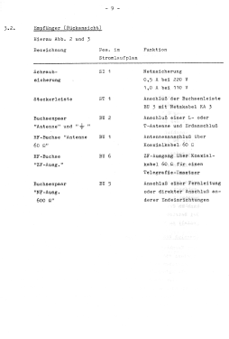 Kurzwellenempfänger E5-8,5 6P203A5; Lorenz; Berlin, (ID = 3074369) Commercial Re