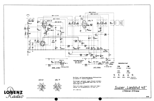 Landshut 48; Lorenz; Berlin, (ID = 3004913) Radio