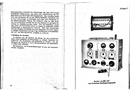 200 W Langwellensender Lo200L35 S 45 244/II; Lorenz; Berlin, (ID = 2984145) Mil Tr