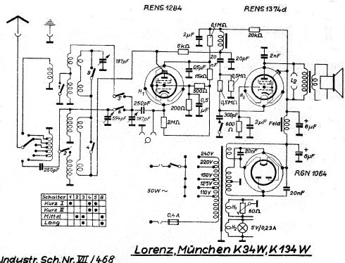 München K34WSp; Lorenz; Berlin, (ID = 239990) Radio