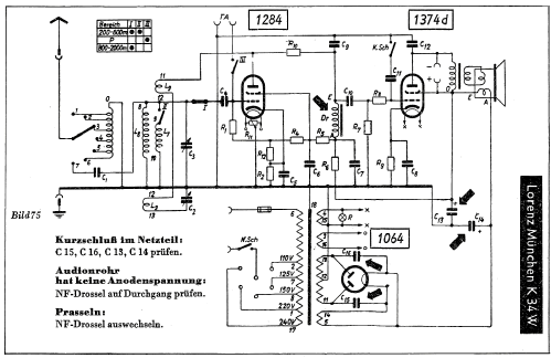 München K34WSp; Lorenz; Berlin, (ID = 367519) Radio