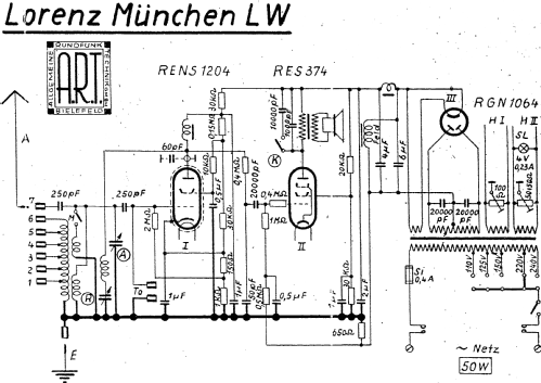 München LW; Lorenz; Berlin, (ID = 1583136) Radio