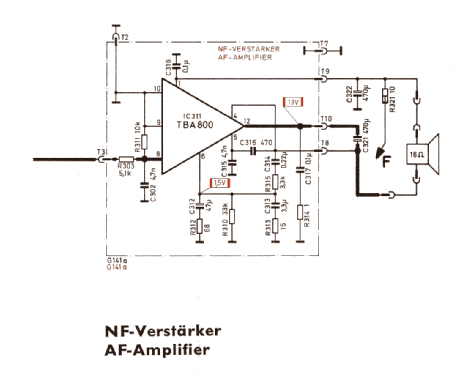 NF - Baustein 6911 10 13 420709a; Lorenz; Berlin, (ID = 1695424) Ampl/Mixer