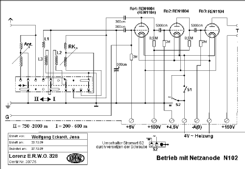 Ordensmeister 2 ERWO328; Lorenz; Berlin, (ID = 706359) Radio