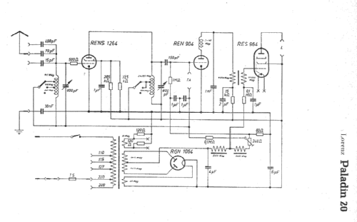 Paladin 20W; Lorenz; Berlin, (ID = 8904) Radio