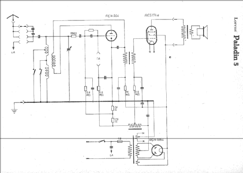 Paladin 5; Lorenz; Berlin, (ID = 8905) Radio