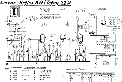 Reflex KW; Lorenz; Berlin, (ID = 1584025) Radio