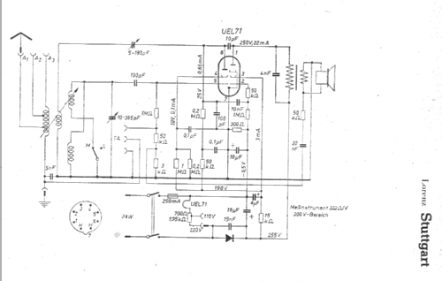 Stuttgart S50 I - ohne Sperrkreis; Lorenz; Berlin, (ID = 1578539) Radio