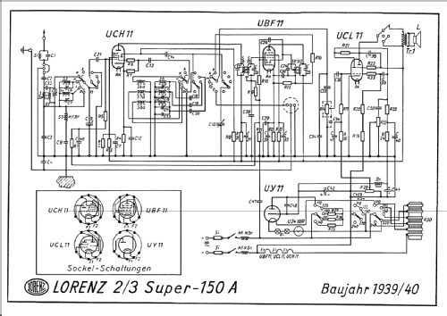 Super 150A/II; Lorenz; Berlin, (ID = 68905) Radio