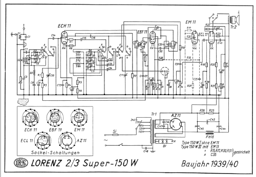 Super 150W/I; Lorenz; Berlin, (ID = 68915) Radio