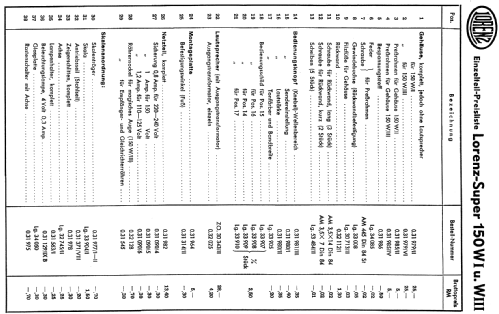 Super 150W/IV; Lorenz; Berlin, (ID = 68940) Radio