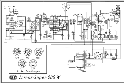 Super 200W; Lorenz; Berlin, (ID = 68325) Radio