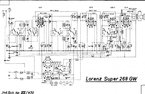 Super 268GW; Lorenz; Berlin, (ID = 239984) Radio