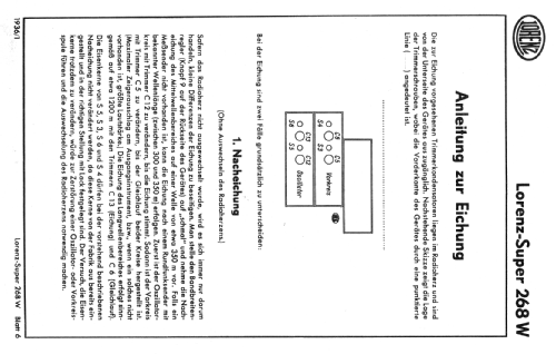 Super 268W; Lorenz; Berlin, (ID = 106475) Radio