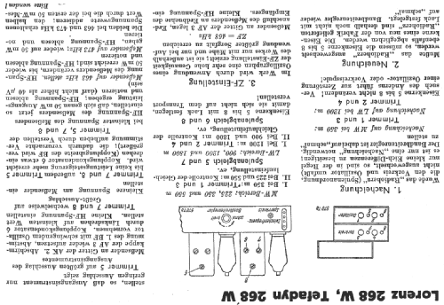 Super 268W; Lorenz; Berlin, (ID = 14655) Radio