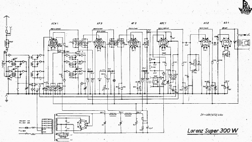 Super 300W; Lorenz; Berlin, (ID = 2275392) Radio