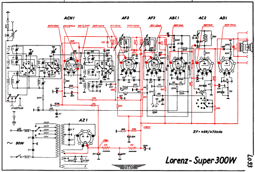 Super 300W; Lorenz; Berlin, (ID = 2956072) Radio