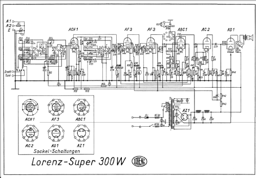 Super 300W; Lorenz; Berlin, (ID = 68108) Radio