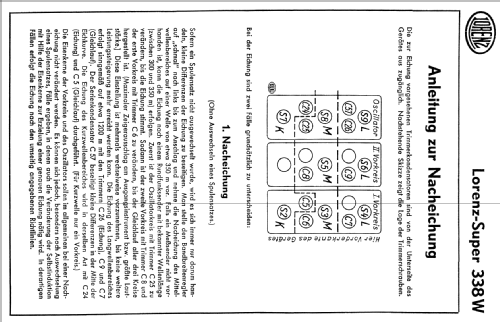 Super 338W; Lorenz; Berlin, (ID = 69855) Radio