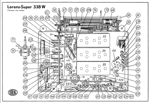 Super 338W; Lorenz; Berlin, (ID = 69985) Radio