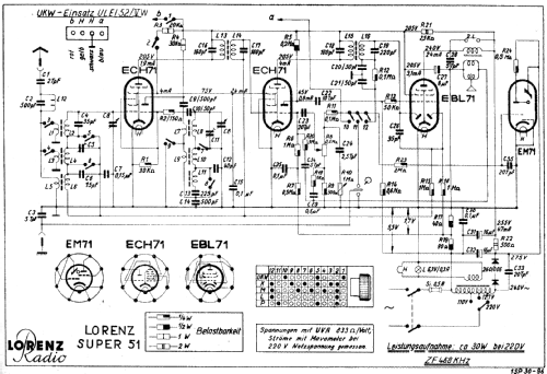 Super 51 ; Lorenz; Berlin, (ID = 395319) Radio