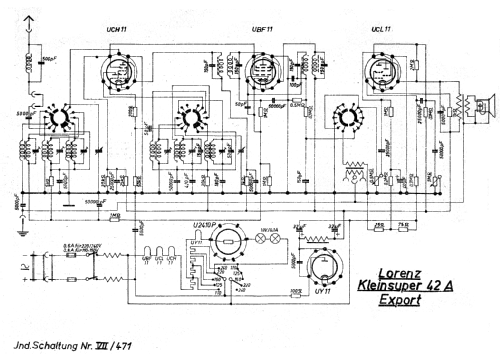 Super D42A; Lorenz; Berlin, (ID = 240002) Radio