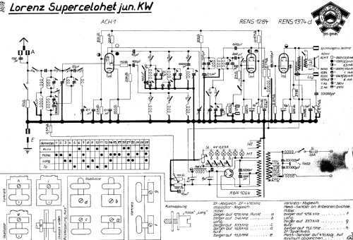 Supercelohet Junior KW ; Lorenz; Berlin, (ID = 1100349) Radio