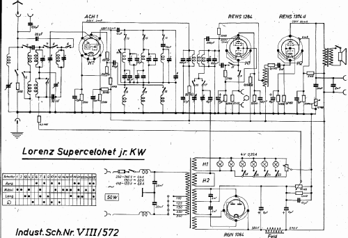 Supercelohet Junior KW ; Lorenz; Berlin, (ID = 2279467) Radio